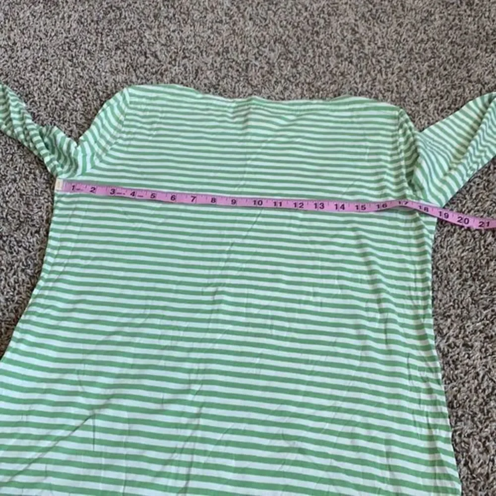 Tory‎ Burch women’s medium striped long sleeved top